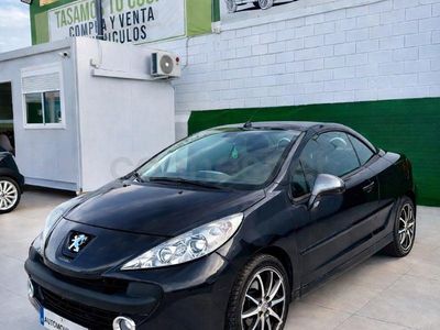 Usado Peugeot 207 CC Sport 150 CV (110 kW) 2009 Negro Descapotable