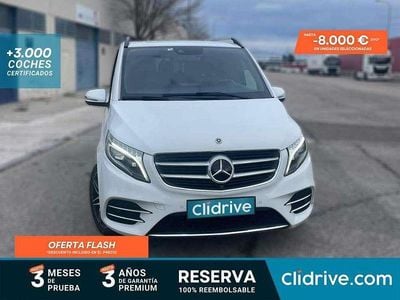 Blanco Usado 2017 Mercedes V250 Avantgarde Monovolumen | 35.190 € (Precio justo)