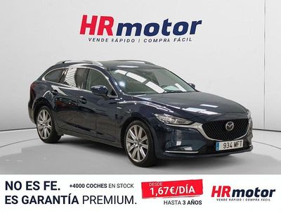 Usado Mazda 6 145 CV (106 kW) 2023 Negro Familiar