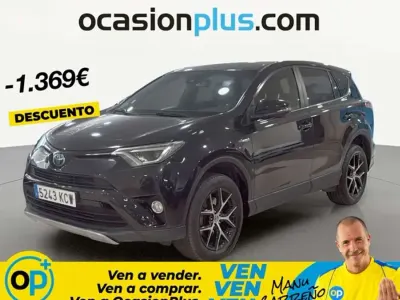 Usado Toyota RAV4 Hybrid 197 CV (144 kW) 2017 Negro SUV