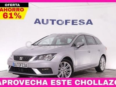 Usado Seat Leon XCELLENCE 130 CV (95 kW) 2020 Gris / plata Familiar