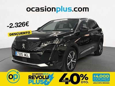 Usado Peugeot 3008 Allure 130 CV (95 kW) 2023 Negro SUV
