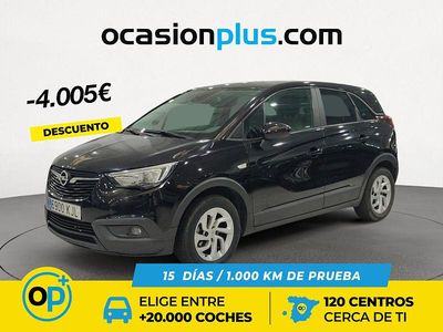 Usado Opel Crossland X Selective 99 CV (72 kW) 2018 Negro SUV