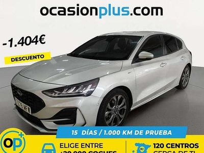 Usado Ford Focus ST-Line X 125 CV (91 kW) 2023 Plateado Utilitario