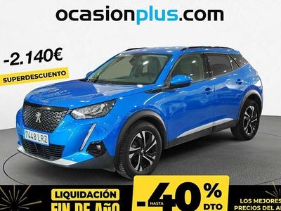 Azul Usado 2021 Peugeot 2008 Allure SUV | 12.910 € (Precio justo)