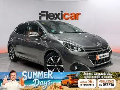 Usado Peugeot 208 82 CV (60 kW) 2018 Gris Utilitario