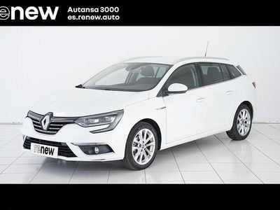 Blanco Usado 2020 Renault Mégane GrandTour Zen Familiar | 15.000 € (Precio justo)