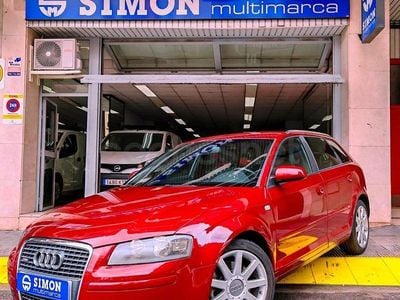 Usado Audi A3 Ambition 150 CV (110 kW) 2005 Granate Utilitario