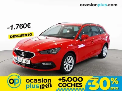 Käytetty Seat Leon ST Style 110 HP (80 kW) 2023 Punainen Farmari
