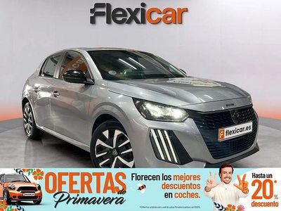 Usado Peugeot 208 Allure 100 CV (73 kW) 2024 Gris Utilitario