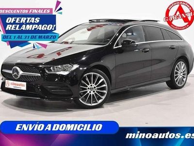 Usado Mercedes C220 AMG line 218 CV (160 kW) 2023 Negro Familiar