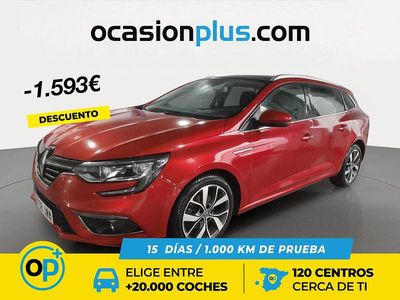 Usado Renault Mégane GrandTour Bose Edition 130 CV (95 kW) 2017 Rojo Familiar