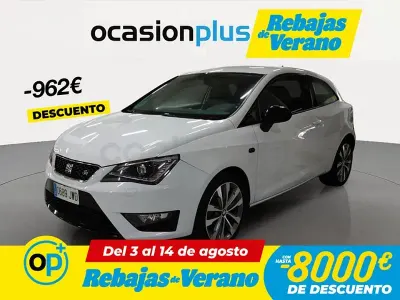 Usado Seat Ibiza SC FR 110 CV (80 kW) 2017 Blanco Utilitario