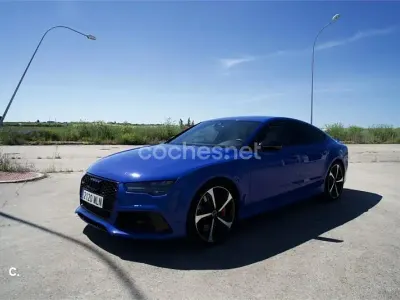 Usado Audi RS7 Sportback Performance 605 CV (444 kW) 2016 Azul Utilitario