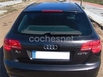 Usado Audi A3 Ambition 170 CV (125 kW) 2009 Negro Utilitario