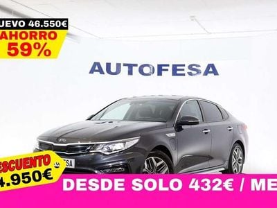 Usado Kia Optima 205 CV (150 kW) 2019 Negro Berlina