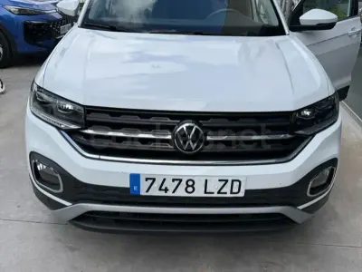 Usado VW T-Cross Sportline 110 CV (80 kW) 2022 Blanco SUV