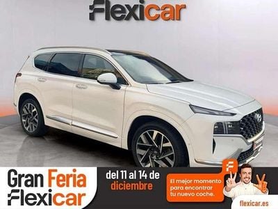 Blanco Usado 2022 Hyundai Santa Fe Style SUV | 30.490 € (Buen precio)