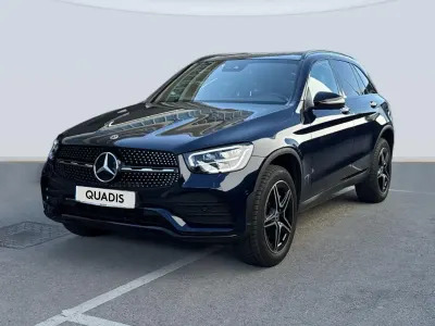 Usado Mercedes GLC300e 306 CV (225 kW) 2022 Azul SUV