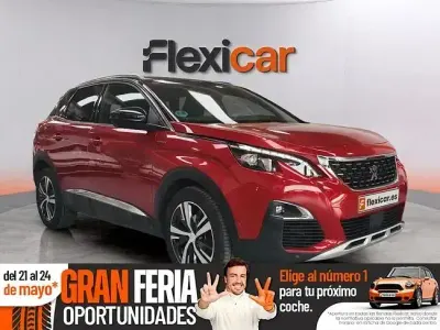 Usado Peugeot 3008 GT-line 130 CV (95 kW) 2019 Rojo SUV