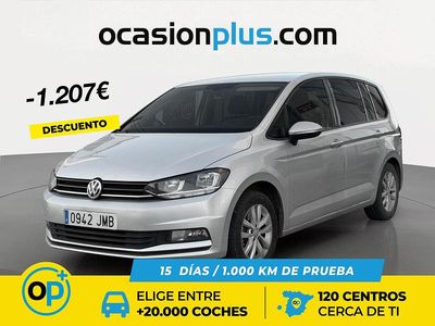 Usado VW Touran Edition 110 CV (80 kW) 2016 Gris Monovolumen