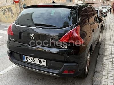 Usado Peugeot 3008 Sport 110 CV (80 kW) 2009 Negro Berlina