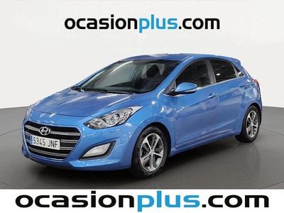 Brugt Hyundai i30 GO! 101 HK (74 kW) 2016 Blå Hatchback