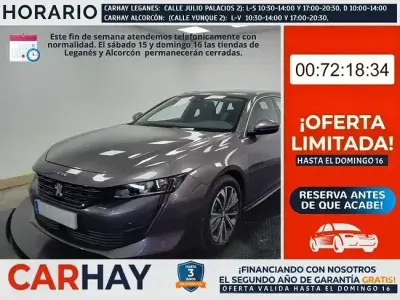 Usado Peugeot 508 SW Allure 131 CV (96 kW) 2020 Gris Familiar