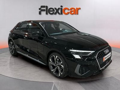 Usado Audi A3 S-Line 150 CV (110 kW) 2023 Negro Berlina