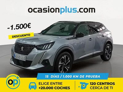 Usado Peugeot 2008 GT-line 130 CV (95 kW) 2020 Gris SUV