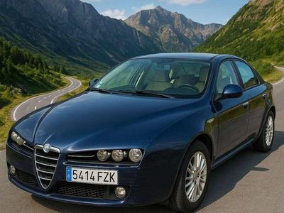 Azul Usado 2008 Alfa Romeo 159 Distinctive Berlina | 2500 €