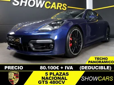 Usado Porsche Panamera GTS 480 CV (353 kW) 2021 Azul Utilitario