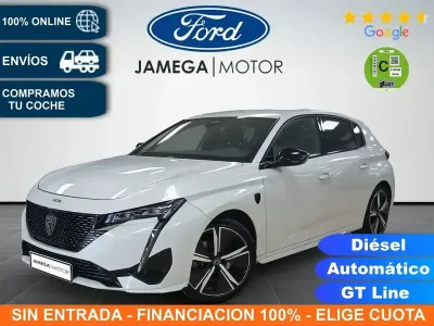 Usado Peugeot 308 GT 130 CV (95 kW) 2022 Blanco Berlina