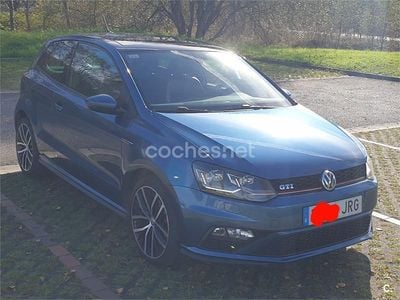 Usado VW Polo GTI 192 CV (141 kW) 2016 Azul Berlina