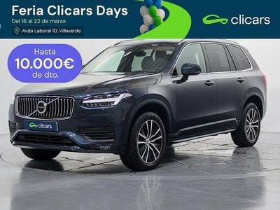 Usado Volvo XC90 Momentum 235 CV (172 kW) 2021 Azul SUV