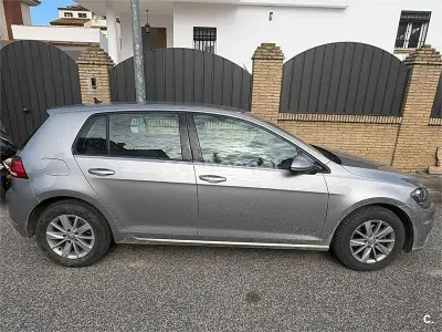 Usado VW Golf VII 115 CV (84 kW) 2019 Gris / plata Familiar