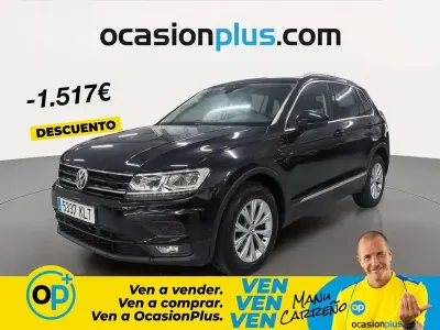 Usado VW Tiguan 150 CV (110 kW) 2018 Negro SUV