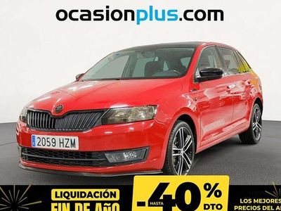 Rojo Usado 2014 Skoda Rapid Ambition Utilitario | 12.900 €
