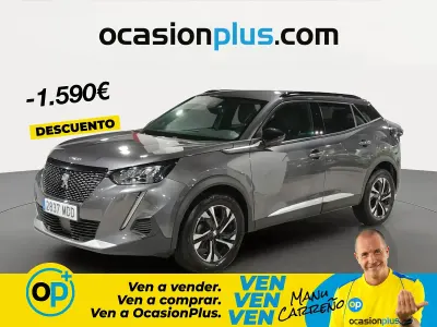 Usado Peugeot 2008 Allure 100 CV (73 kW) 2022 Gris SUV