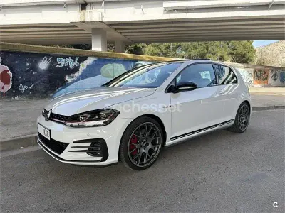 Usado VW Golf VII GTI 245 CV (180 kW) 2019 Blanco Berlina