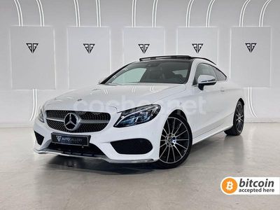 Usado Mercedes C220 194 CV (142 kW) 2019 Blanco Coupe