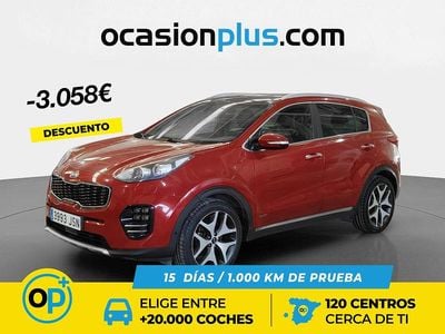 Usado Kia Sportage GT-Line 177 CV (130 kW) 2016 Rojo SUV