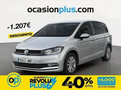 Usado VW Touran Edition 110 CV (80 kW) 2016 Gris Monovolumen