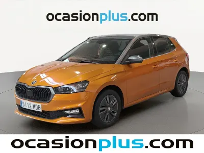Usado Skoda Fabia Style 95 CV (69 kW) 2022 Naranja Utilitario