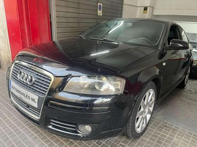 Käytetty Audi A3 Ambiente 140 HP (102 kW) 2006 Musta Viistoperä