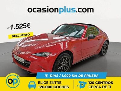 Usado Mazda MX5 Luxury 131 CV (96 kW) 2017 Rojo Descapotable