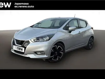 Używany Nissan Micra Acenta 92 KM (67 kW) 2022 Szary Sedan/Limuzyna