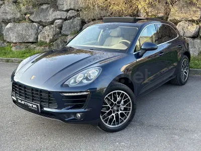 Usado Porsche Macan S Diesel 258 CV (189 kW) 2015 Azul SUV