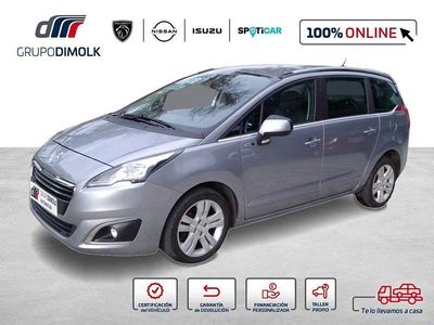 Azul Usado 2016 Peugeot 5008 Style Monovolumen | 8400 € (Caro)