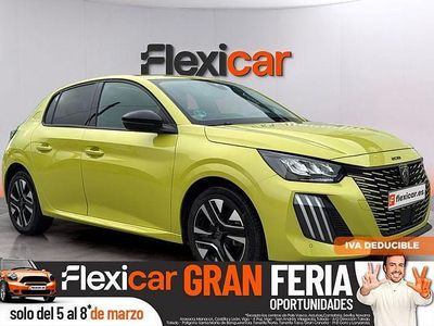 Usado Peugeot 208 Allure 100 CV (73 kW) 2025 Verde Utilitario